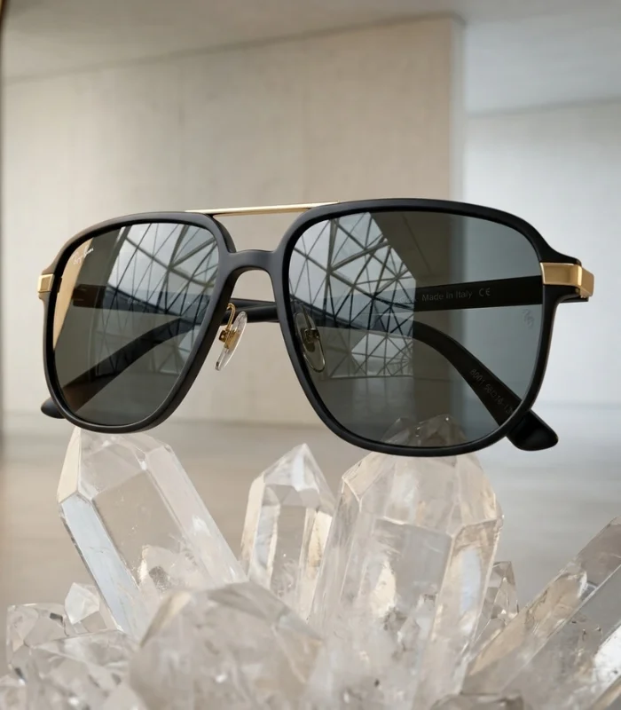 Ray-Ban Double-Bridge Square Sunglasses