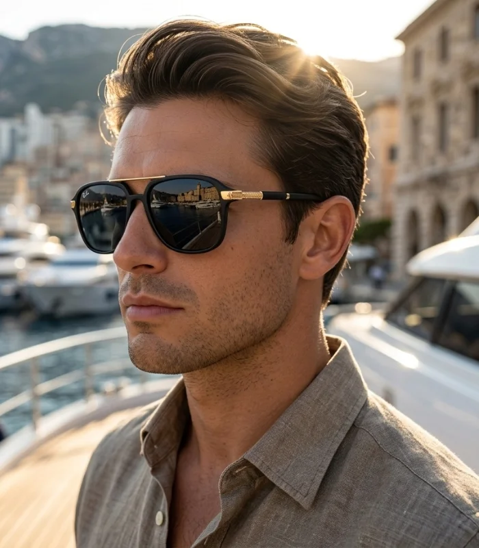 Ray-Ban Double-Bridge Square Sunglasses - Image 2